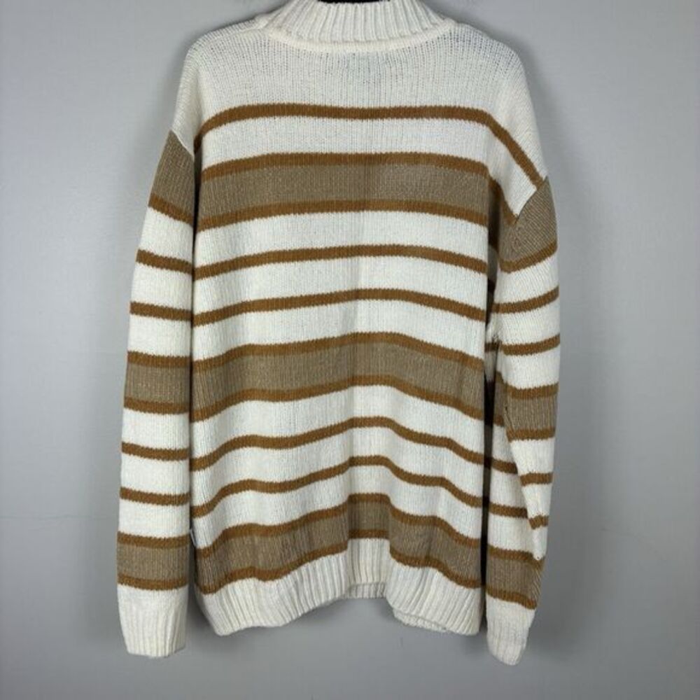 Mens Y2K Preppy Oversized Sweater Sz XXL Stripe DISS B-Boy - Picture 3 of 6